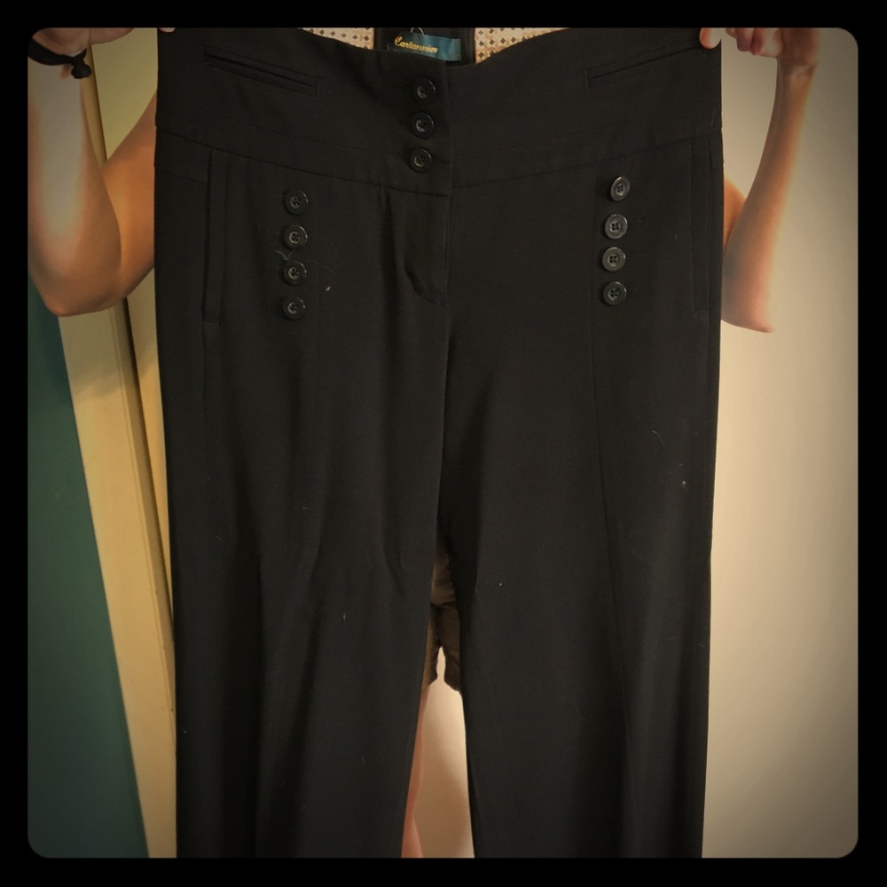 Anthropologie wide leg pant